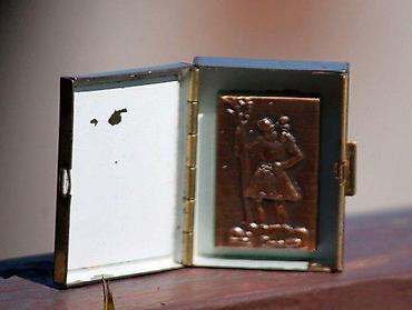 Ostali antikviteti: Vintage amulet Nanos gigantum humeris. Stara nemačka amulet : Nanos — 7