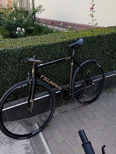 speedone frame: Шоссейный велосипед, Tsunami, Рама L (172 - 185 см), Б/у — 1