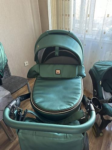 Коляски: Детская коляска-трансформер 2 в1 и коляска автокресло цвет — 6
