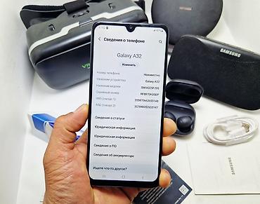 Samsung: Samsung Galaxy A32, Б/у, 256 ГБ, цвет - Белый, 1 SIM, eSIM, 2 SIM — 13