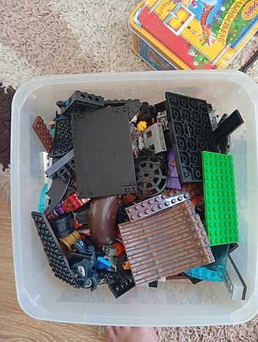 конструкторы игрушки: Продам LEGO вместе с контейнерами 1кг лего-500 сом, Лего качественное — 10