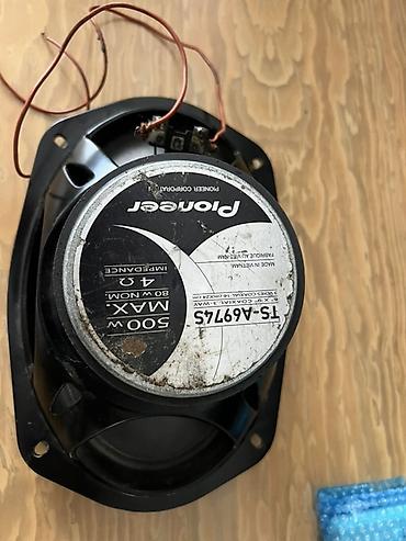 met: Pioneer TS-A6975 avtomobil akustikası 500w - Növ: 3-yollu koaksial — 2