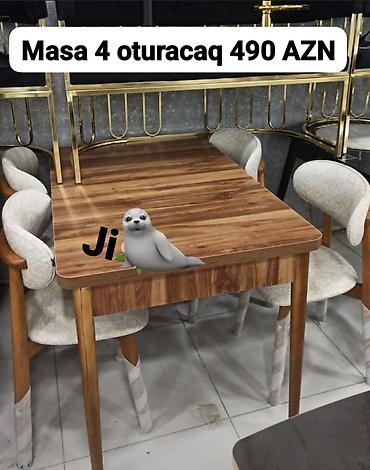 Masa və oturacaq dəstləri