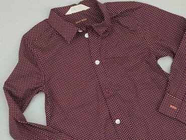 the north face kurtka chłopięca: Shirt 5-6 years, condition - Very good, pattern - Peas, color - Claret