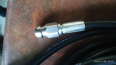 Запчасти и аксессуары для бытовой техники: Шланг для прочистки канализации 15 метров для моек Карчер к2-к7 лёгок — 7