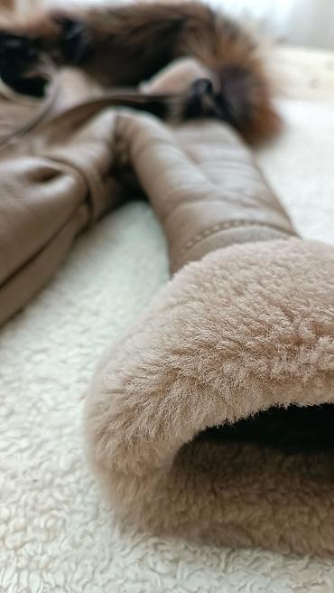 Верхняя одежда: Продаю детскую теплую дубленку (евро зима) лёгкаяв отличном — 5