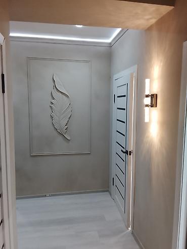 2 комнаты, 65 м², Манас-Ата мкр., 4 этаж, Свежий ремонт