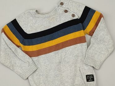 Swetry i kardigany: Sweter, F&F, 12-18 m, stan - Dobry