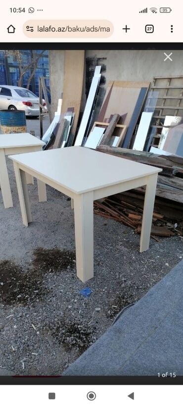 Masalar: Mətbəx masası, Yeni, Açılmayan, Laminat, Dördbucaq masa -da lalafo.az — 11 Masalar: Mətbəx masası, Yeni, Açılmayan, Laminat, Dördbucaq masa — 11