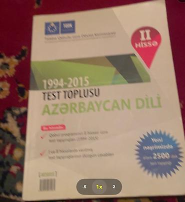 Testlər: Hər bir təzədi 6m — 1