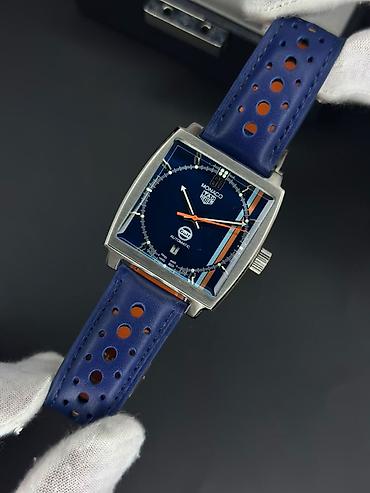 saat kreditle: Yeni, Qol saatı, Tag Heuer, rəng - Göy — 4