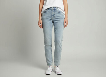 jeansy stradivarius czarne: Jeans for women, size S