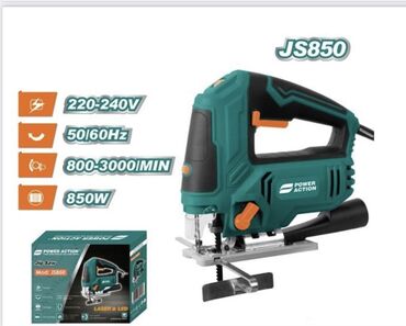 дисковая пила по дереву: Лобзик электрический Power Action JS850 - Мощность: 850 Вт - Питание