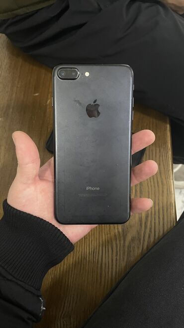 айфон 7 запчасти: IPhone 7 Plus, Новый, 32 ГБ, Black Titanium, Чехол, 64 %