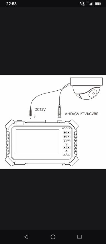 Digər TV və video məhsullar: CCTV tester KAMERA qurlasdırmaq üçün çox mükəmməl və bütün madeləri — 10