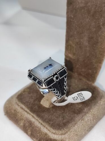 Серебряные кольца: Кольцо, Печатка, Проба 925, Мужские, Новый — 8