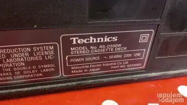 Zvučnici i stereo sistemi: 1. Technics RS-D550W Stereo Cassette Tape Deck 2. Sharp RT-150 Stereo — 7