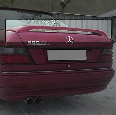 SPOJLER ZA GEPEK MERCEDES BENZ 124 W124 E KLASA COUPE | Spojler za