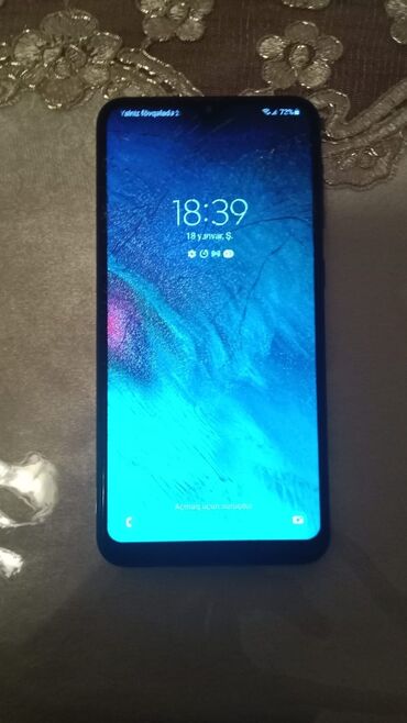 samsung a10 kabro: Samsung Galaxy A10, 32 GB, rəng - Qara