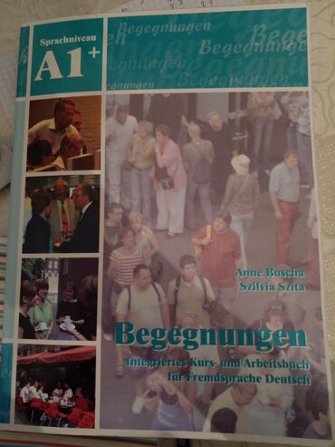 magistr informatika pdf: Alman dili dərsliyi “Begegnungen A1+” 2006