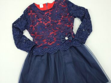 pepco sukienka dla dziewczynki: Dress, 7 years, 116-122 cm, condition - Very good