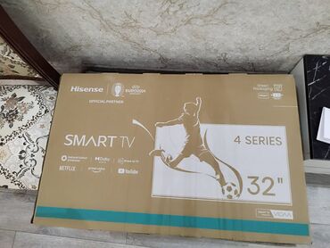 Телевизоры: Новый Телевизор Hisense Led 32" HD (1366x768), Самовывоз, Бесплатная доставка, Платная доставка