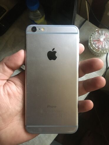 iphona 6 plus: IPhone 6 Plus, 64 GB, Gümüşü, Qırıq