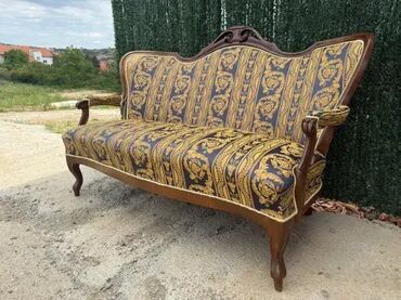 Stilske sofe: Stara neobarokna sofa / trosed - Extra stanje Stara neobarokna sofa / — 14
