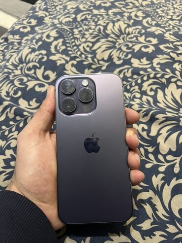 айфон 15 про max: IPhone 14 Pro, Б/у, 256 ГБ, Deep Purple, 93 %