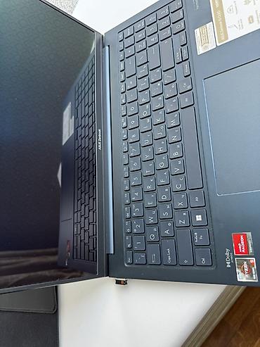 radeon: ASUS ZenBook 15 OLED noutbuku Qeyd: Şəkillərdəki stikerlər və loqolar — 3
