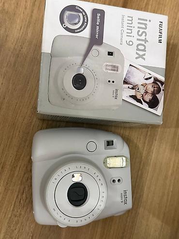 ana plata: Fujifilm Instax mini 9 ani kamera – açığ mavi rəng. real alıcıya — 2