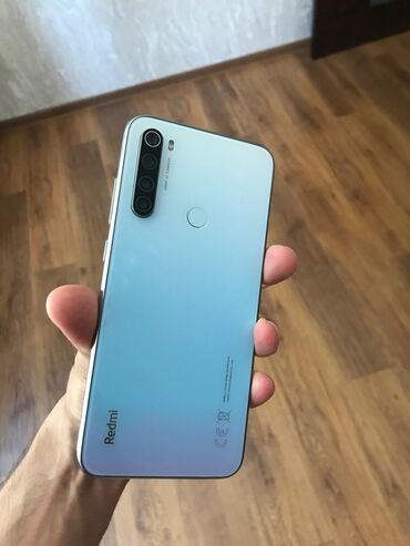 Audio: Redmi Note 8, 64 GB, rəng - Ağ, Barmaq izi