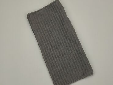 Ręczniki: Ręcznik 87 x 44, kolor - Szary, stan - Dobry