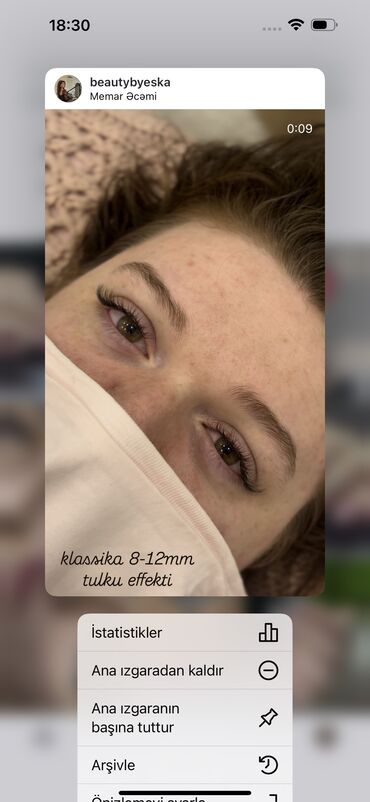 qaş və kirpiklər üçün baxım: Kiprik qaynaqi
laminasya kiprik,qas
@beautybyeska