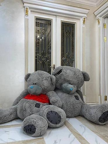 Yumşaq oyuncaqlar: 2 Metr Teddy miska 🧸Sevdiyini hiss etdir 14 Fevrala ən gözəl və — 1