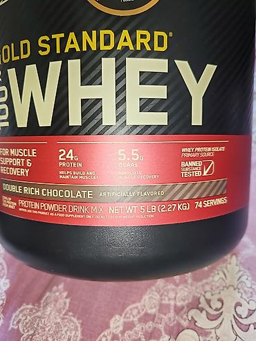 İdman və hobbi: Optimum Nutrition Gold Standard 100% Whey – Double Rich Chocolate — 2