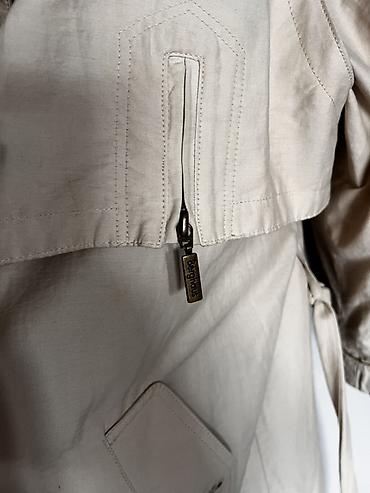 тренч бу: Бежевый плащ-тренч Berghaus, классический фасон. Куплено в Грузии — 4