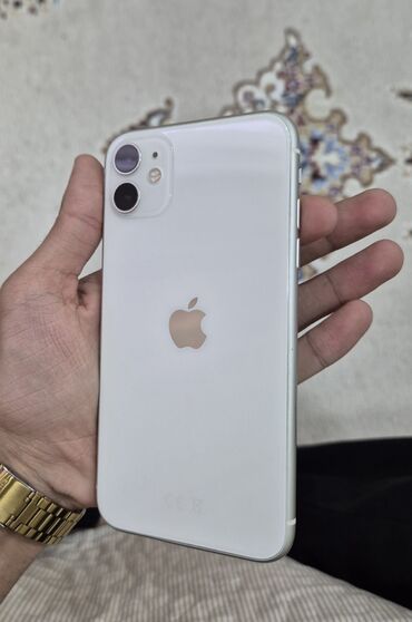 ıphone 11: IPhone 11, 64 ГБ, Белый, Face ID
