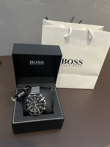46 размер: Часы Hugo Boss оригинал Абсолютно новые часы! В наличии! В Бишкеке!