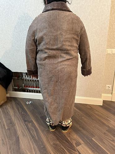 Дубленки: Дубленка, Классическая модель, Турция, Длинная модель, Двусторонняя модель, L — 2