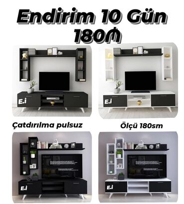 yolka altlığı: Düz TV altlığı, Polkalı, Laminat
