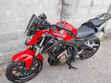 спорт мотоцикл: Классический мотоцикл Honda, 500 куб. см, Бензин, Взрослый, Б/у