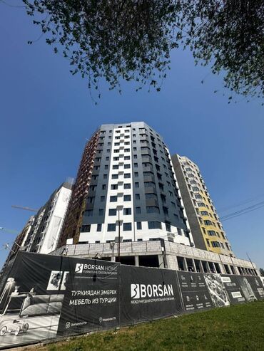 продажа квартир французский квартал 2: 2 бөлмө, 60 кв. м, Элитка, 8 кабат, ПСО (өзү оңдоп түзөтүп бүтүү үчүн)