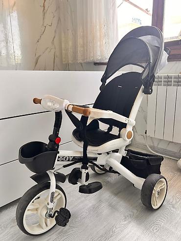 Велосипеды: Uşaq üçtəkərli velosiped – çoxfunksiyalı. oturaquzanmaq olur. 180 ° — 2
