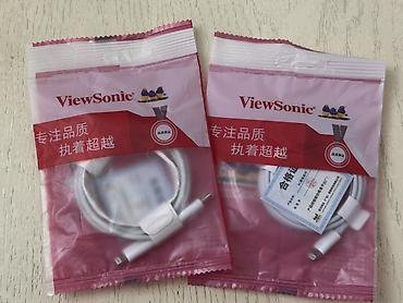 Кабель ViewSonic USB‑C — Lightning (PD), белый. Подходит для зарядки