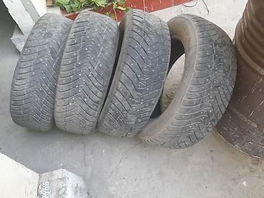 infinity qx: Шины 225 / 60 / R 17, Зимняя шипованная, Б/у, Комплект, Легковые, Yokohama — 4