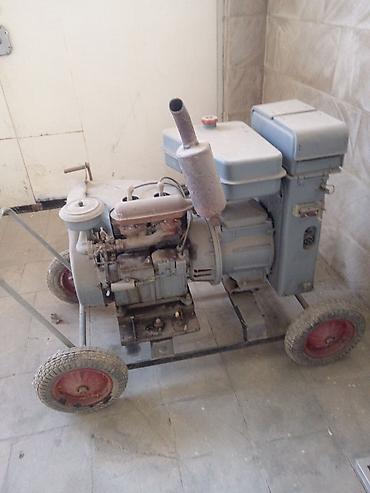 dizel generator: Dizel elektrik generatoru – mobil şassidə - Yanacaq tipi: dizel - — 1