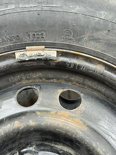 raf masin: Hunday disqi 205/65/15 - Komplekt: 4 ədəd yol təkəri + 4 ədəd qara — 5