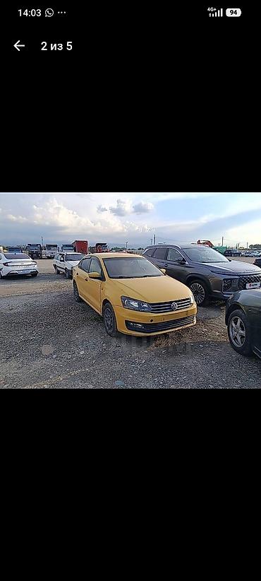 mers 202: Volkswagen Polo: 2018 г., Автомат, Бензин, Седан — 2