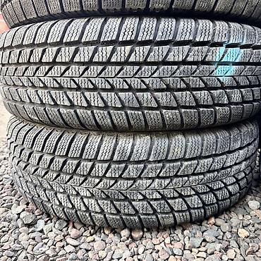 5114 15: Шины 185 / 65 / R 15, Зима, Б/у, Пара, Легковые, Корея, Hankook — 1